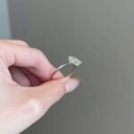 925 Silver 2.8 Carat Oval Cut Solitaire Engagement Ring - Image 3