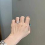 925 Silver 2CT Oval Cut Diamond Engagement Ring - Image 5