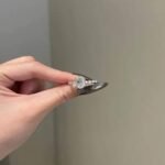 925 Silver 3Ct Oval Cut Diamond Engagement Ring