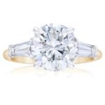 925 Silver 3ct Engagement Solitaire Ring - Image 2