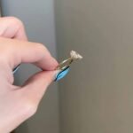 925 Silver 3CT Radiant Cut Diamond Engagement Ring - Image 2