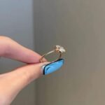 925 Silver 3Ct Cushion Cut Diamond Engagement Ring - Image 2