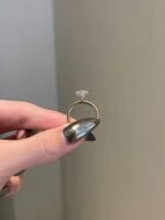 925 Silver 3.5CT Oval Cut Diamond Engagement Ring - Image 4