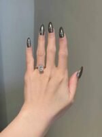 925 Silver 3.5CT Oval Cut Diamond Engagement Ring - Image 5