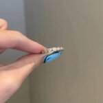 925 Silver 2Ct Cushion Cut Diamond Engagement Ring - Image 4