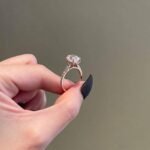 925 Silver 4CT Cushion Cut Wedding Engagement Ring - Image 4