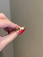 925 Silver Thick Wedding Band Ring