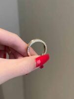 925 Silver Thick Wedding Band Ring - Image 2