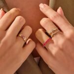 925 Silver 5 Stone Ruby Oval Ring - Image 4