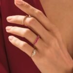 925 Silver 5 Stone Ruby Oval Ring - Image 5