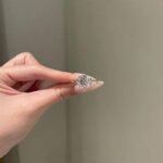 925 Silver 6CT Cushion Cut Diamond Wedding Ring