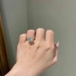 925 Silver 6CT Cushion Cut Diamond Wedding Ring - Image 3