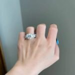 925 Silver 6CT Round Cut Diamond Engagement Ring - Image 4