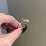 925 Silver 8.5CT Oval Cut Diamond Engagement Ring - Image 5