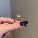 925 Silver 8.5CT Oval Cut Diamond Engagement Ring - Image 2