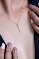 925 Silver Bar Pendant - Image 4