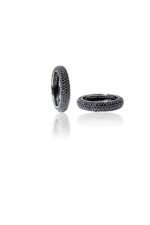 925 Silver Black Diamond Ring - Image 6