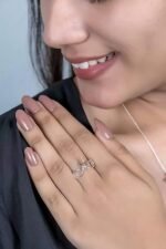 925 Sterling Silver Bowknot Ring - Image 4