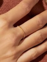 925 Silver Box Chain Ring