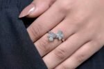 925 Sterling Silver Butterfly Ring - Image 2