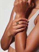 925 Silver Cigar Band Ring - Image 3