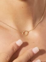 925 Silver Circle Necklace