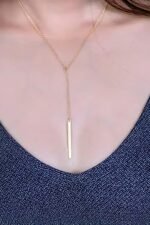 925 Sterling Silver Custom Bar Pendant - Image 4