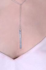 925 Sterling Silver Custom Bar Pendant - Image 5