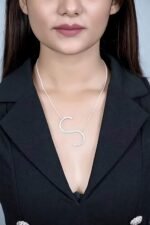 925 Silver Custom Initial Pendant