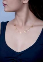 925 Sterling Silver Custom Letter Necklace - Image 2