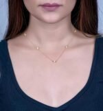 925 Silver Diamond Chain Necklace - Image 4