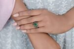 925 Silver Emerald Ring - Image 2