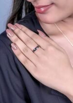 925 Sterling Silver Enamel Ring