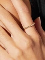 925 Silver Half Eternity Band