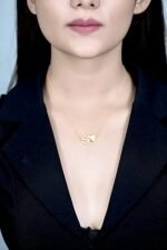 925 Silver Initial Heart Pendant - Image 5