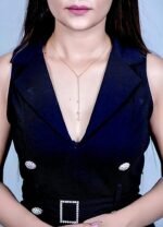 925 Silver Lariat Pendant Necklace - Image 3