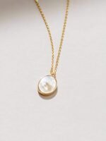 925 Sterling Silver Mother Of Pearl Pendant - Image 6