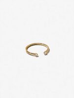 925 Silver Open Diamond Ring - Image 5