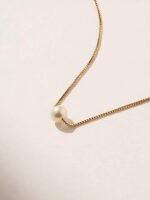 925 Silver Pearl Necklace - Image 6