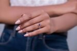 925 Silver Amethyst Engagement Ring - Image 5