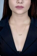 925 Silver Triple Name Necklace