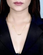 925 Silver Triple Name Necklace - Image 3