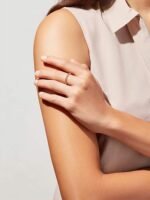 925 Silver Twisted Adjustable Ring - Image 4