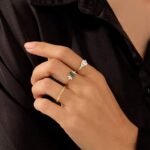 925 Silver Alexandrite Flower Ring - Image 4