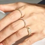 925 Silver Alternating Baguette Diamond Ring - Image 5