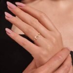 925 Silver  Alternating Leaf Stacking Ring - Image 3