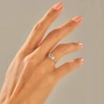 925 Silver Aquamarine Flower Ring