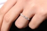 925 Silver Baguette CZ Diamond Ring - Image 3
