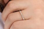925 Silver Baguette Diamond Ring - Image 3
