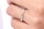 925 Silver Baguette CZ Diamond Ring - Image 4